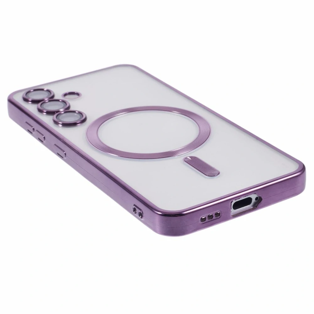 Kryt na Samsung Galaxy S24 s podporou MAGSAFE fialový