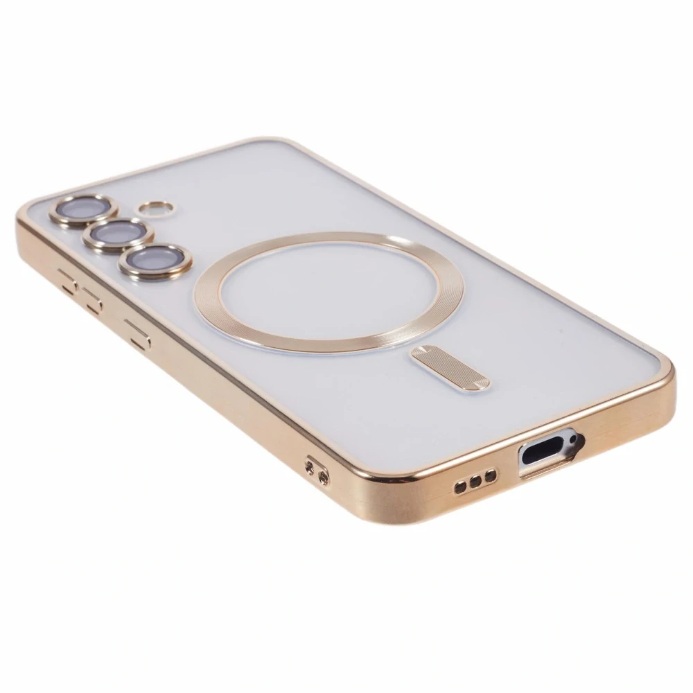 Kryt na Samsung Galaxy S24 s podporou MAGSAFE zlatý
