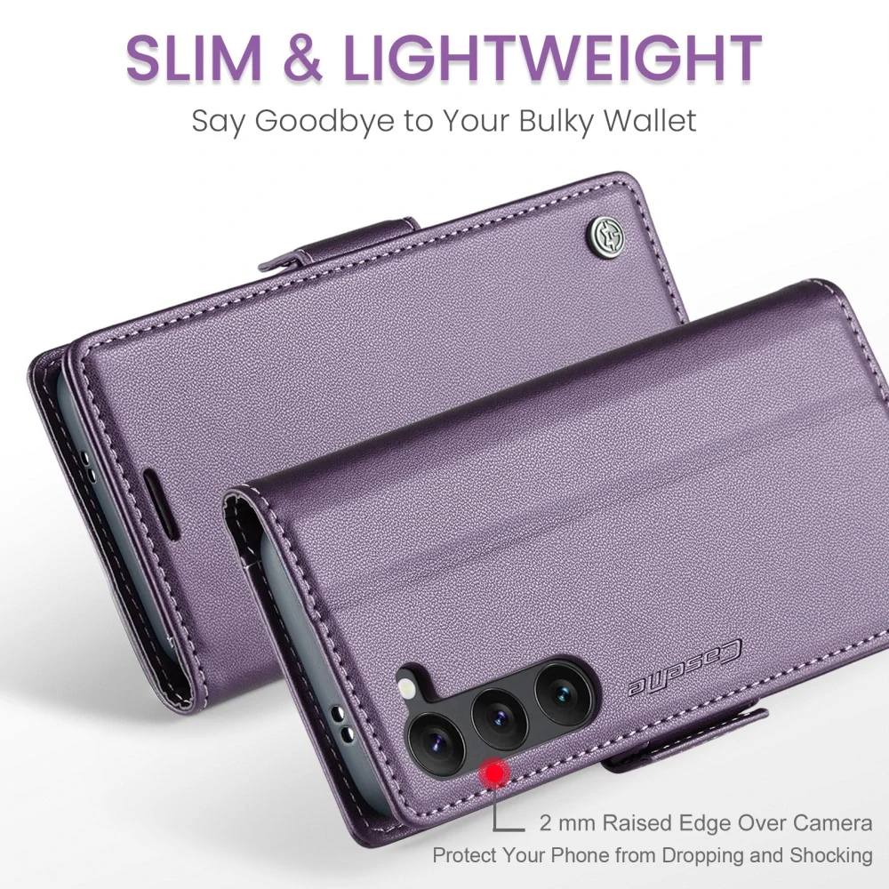 Puzdro na Samsung Galaxy S25 CASEME smooth fialové