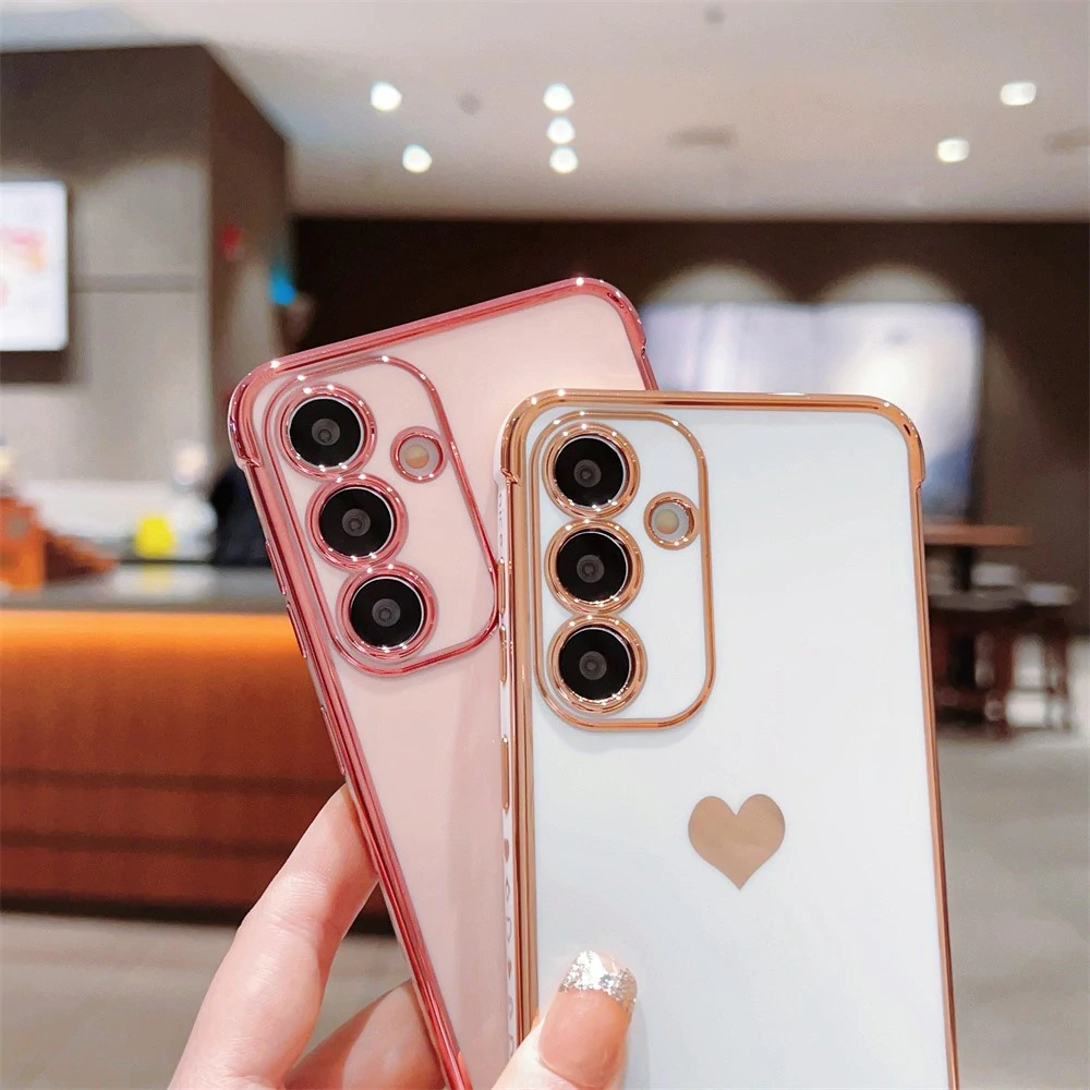 Kryt na Samsung Galaxy S25 Srdiečko ružový