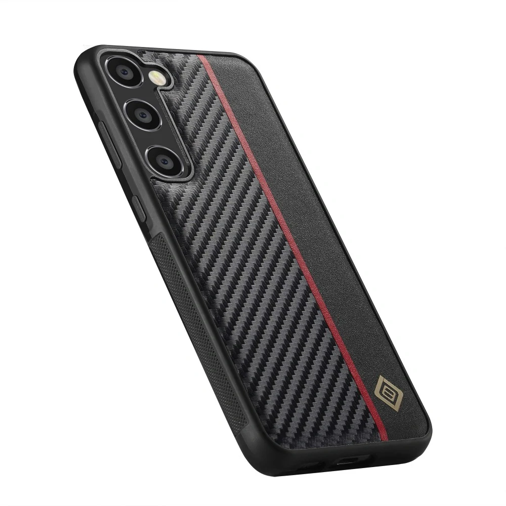 Kryt na Samsung Galaxy S23 FE odolný LC.IMEEKE Carbon čierny
