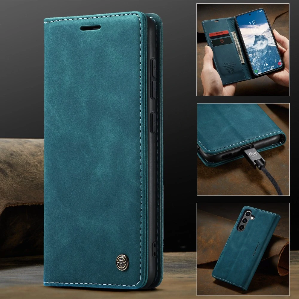 Pouzdro na Samsung Galaxy S24 FE CASEME modré