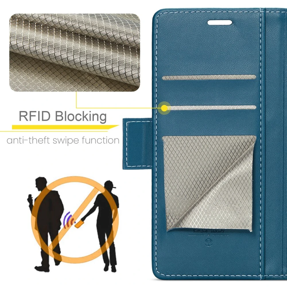 Puzdro na Samsung Galaxy S25+ CASEME smooth modré