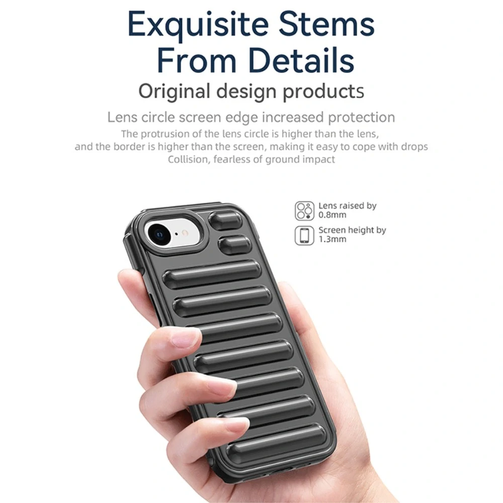 Kryt na iPhone 16E Capsule oranžový