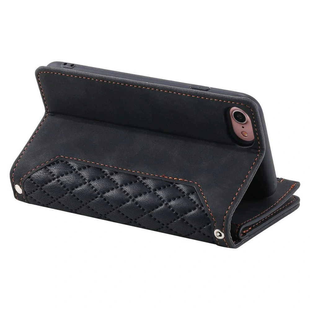 Puzdro pre iPhone 16E Luxury Double Layer čierne