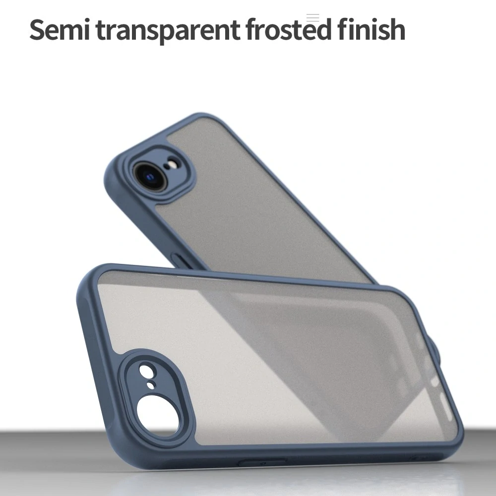 Kryt na iPhone 16E Frosted modrý