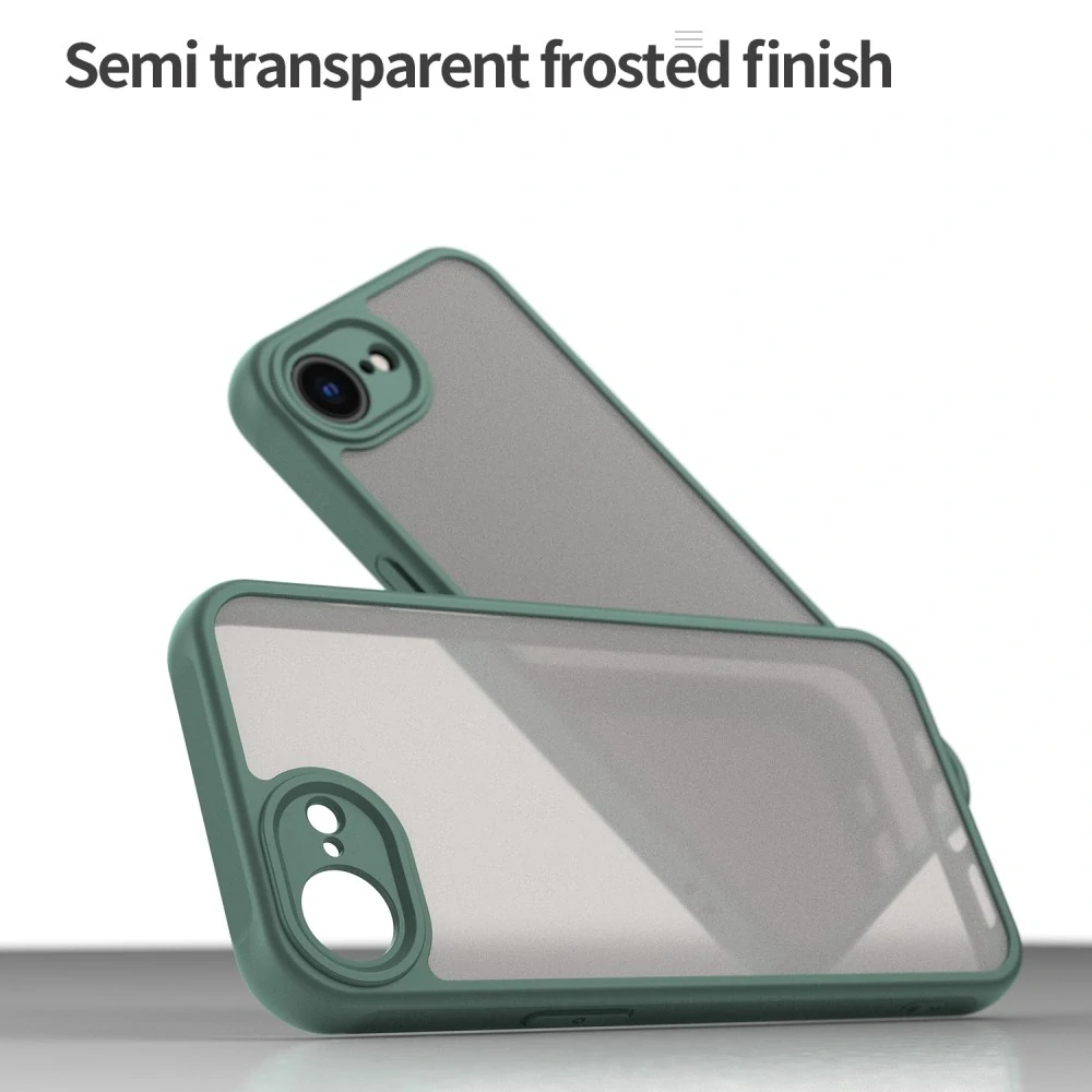 Kryt na iPhone 16E Frosted zelený