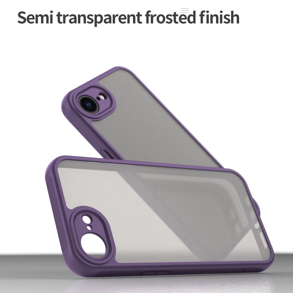 Kryt na iPhone 16E Frosted fialový