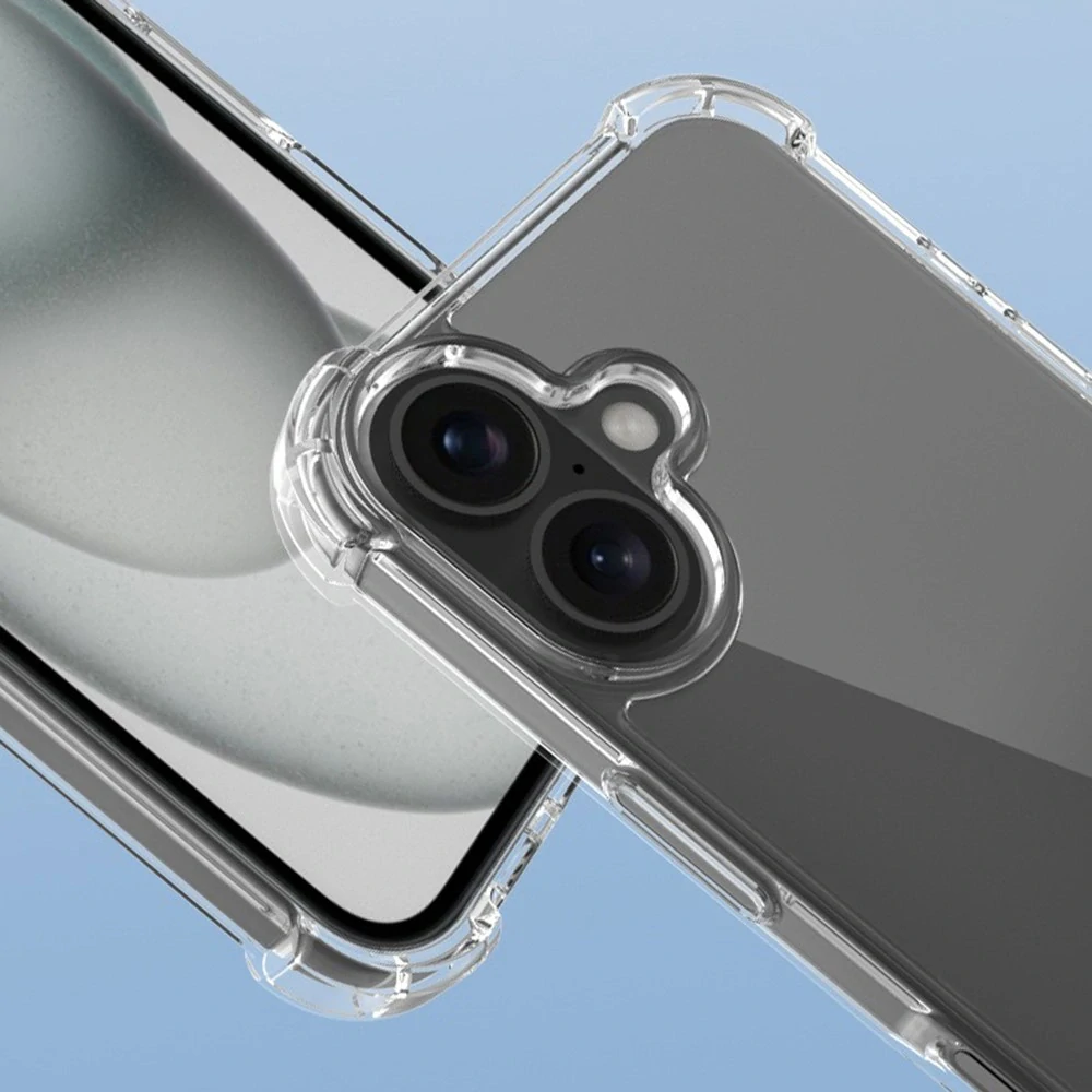 Kryt na iPhone 16 Plus gumový Premium číry