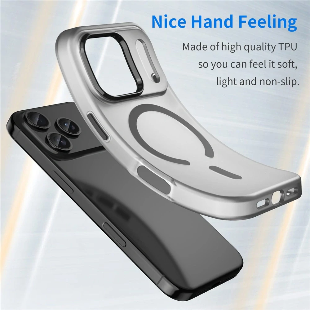 Kryt na iPhone 17 Pro Candy s podporou MagSafe čierny