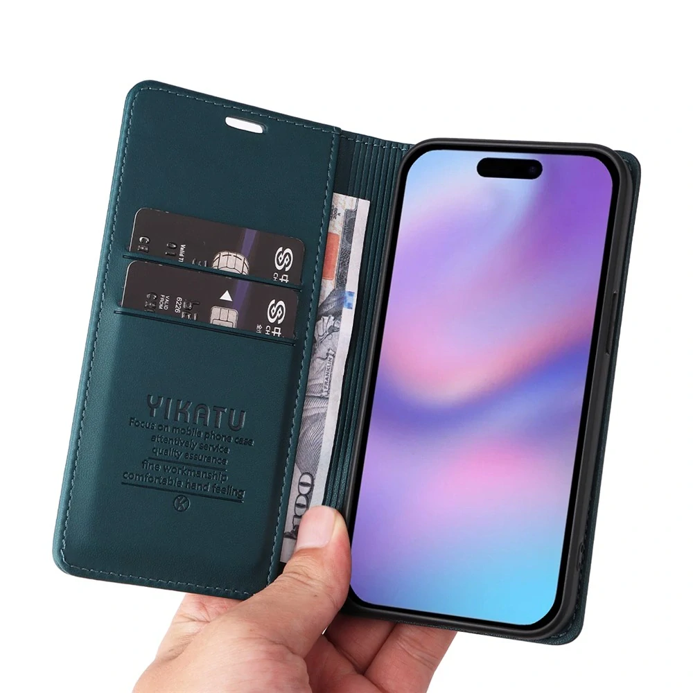 Puzdro na iPhone 17 Yikatu modré