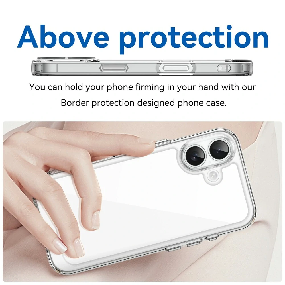 Kryt na iPhone 17 gumový odolný číry