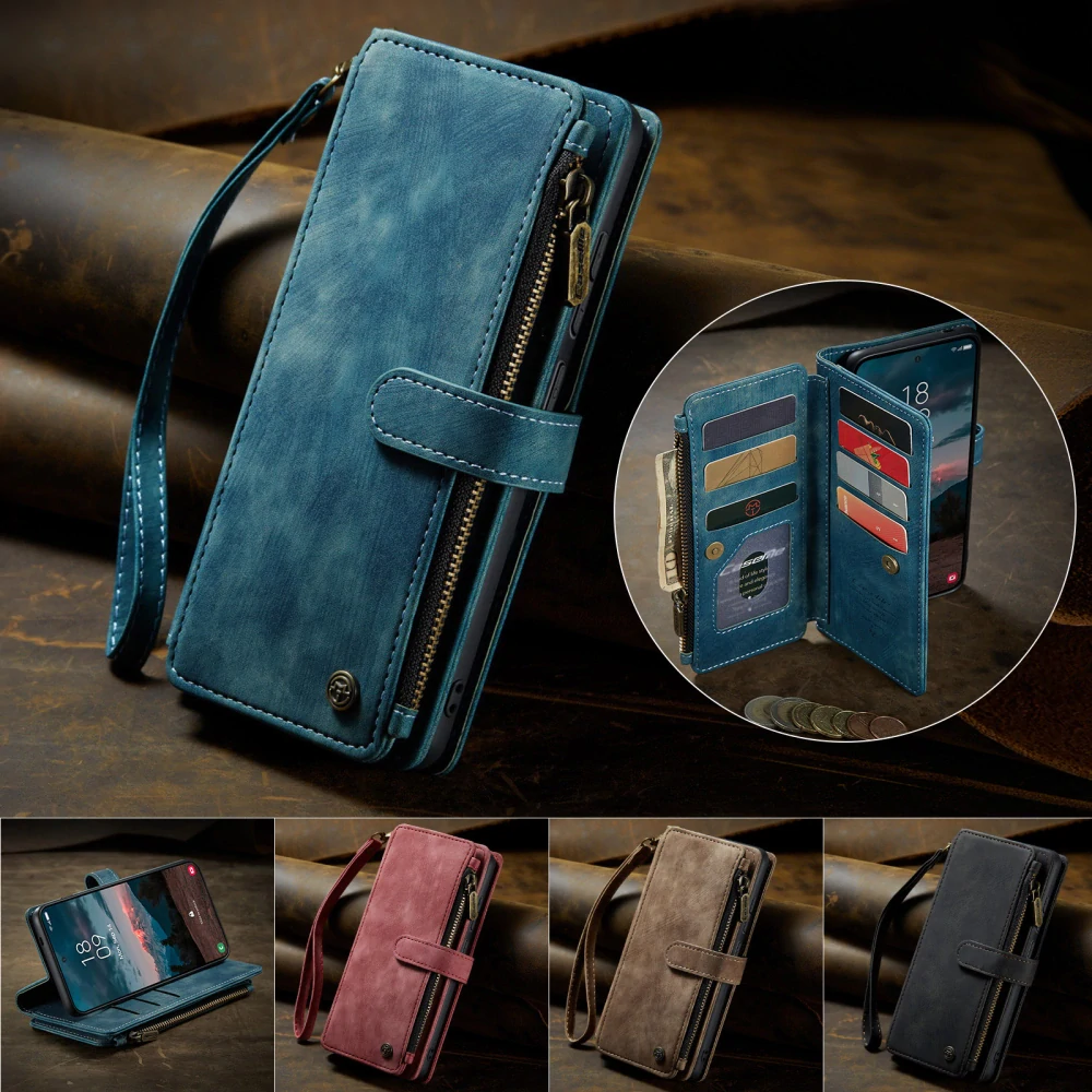 Puzdro na Samsung Galaxy S26 CASEME Deluxe modré