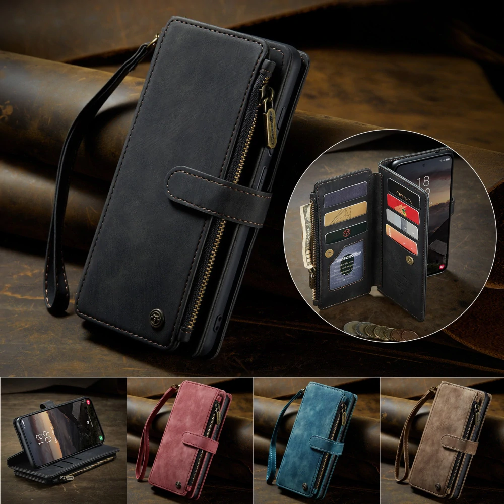 Puzdro na Samsung Galaxy S26 CASEME Deluxe čierne