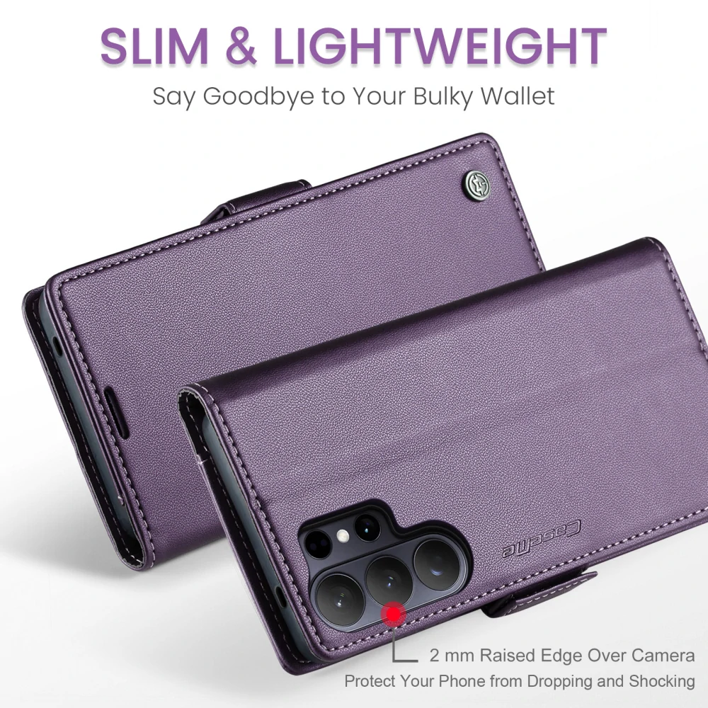 Puzdro na Samsung Galaxy S26 Ultra CASEME smooth fialové