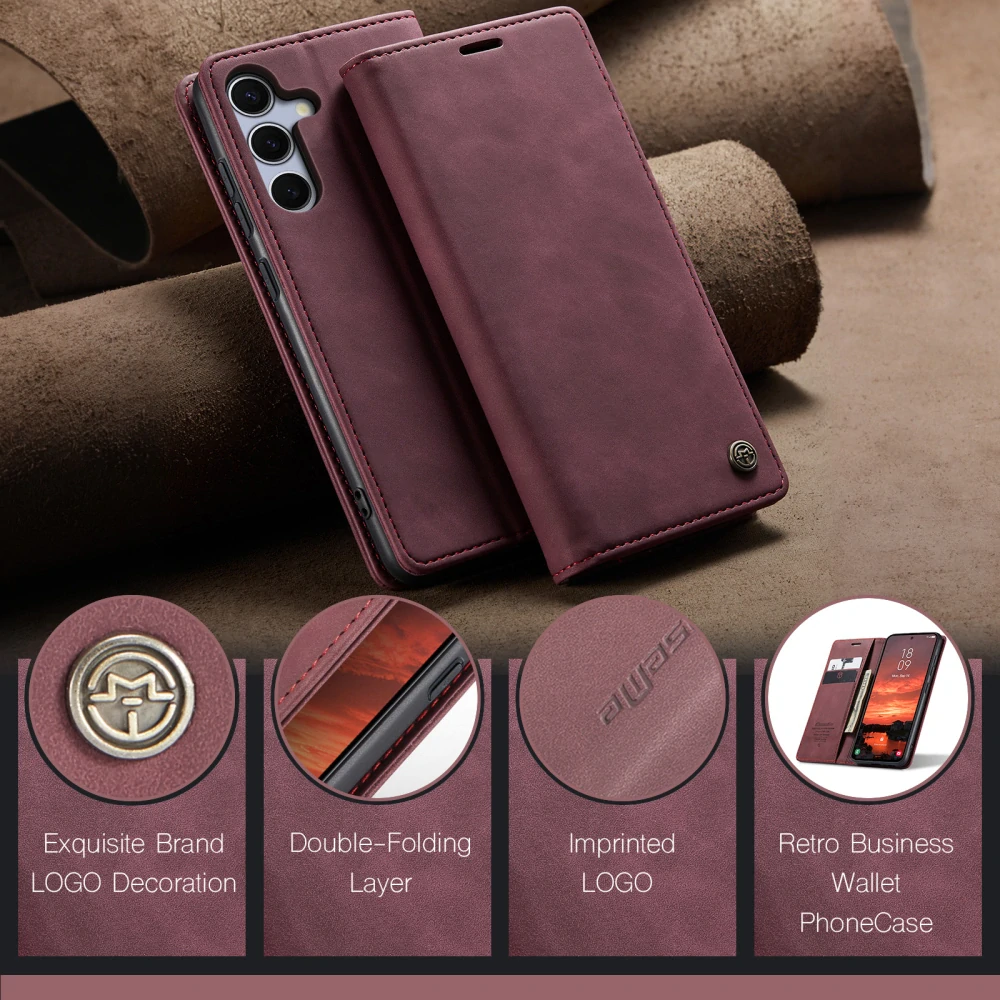 Puzdro na Samsung Galaxy S25 FE CASEME červené