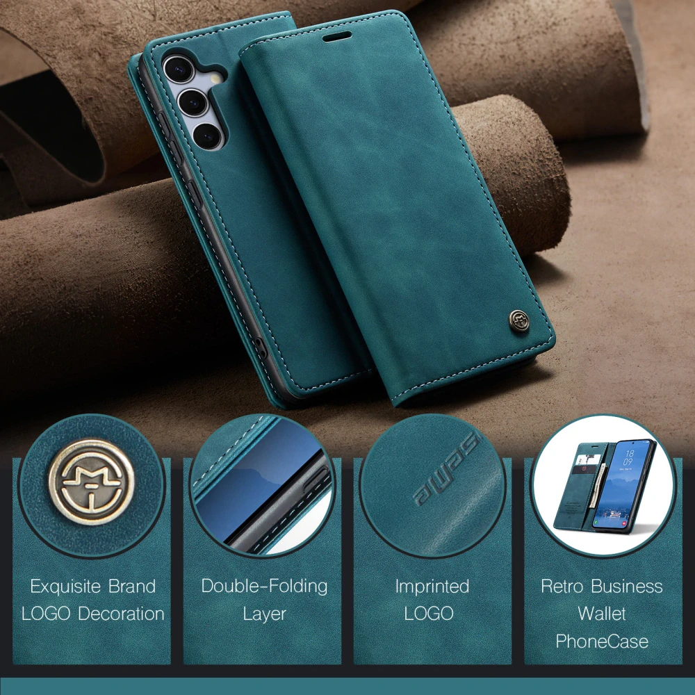 Puzdro na Samsung Galaxy S25 FE CASEME modré