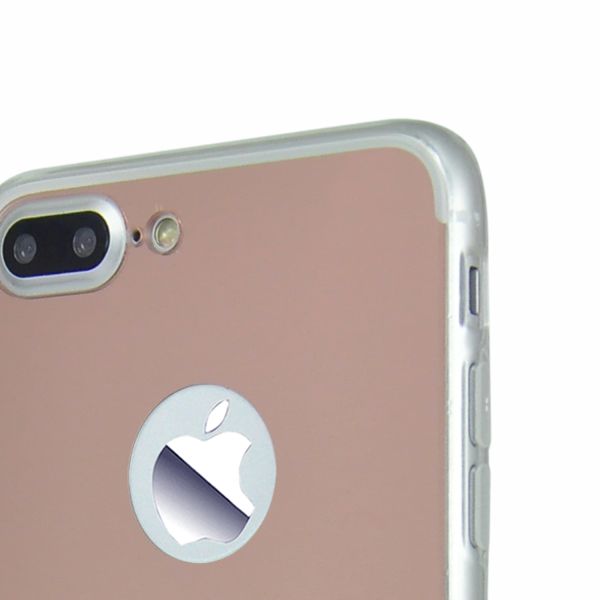 Kryt na iPhone 7 Plus / 8 Plus zrkadlový ružový