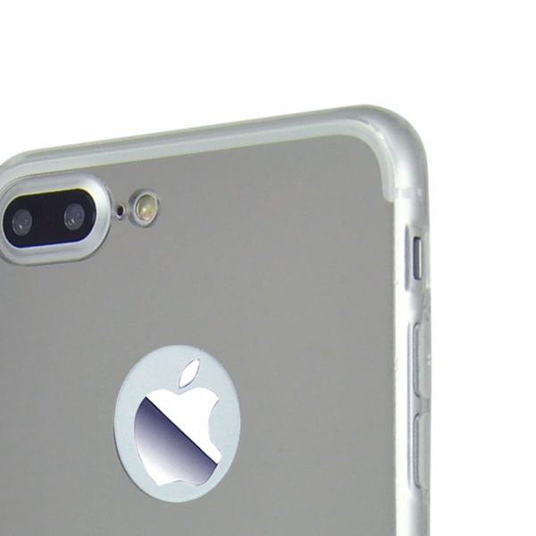 Kryt na iPhone 7 Plus / 8 Plus zrkadlový strieborný