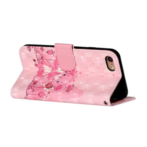 Púzdro pre iPhone 7 / 8 / SE ( 2020 / 2022 ) Medvedík ružové