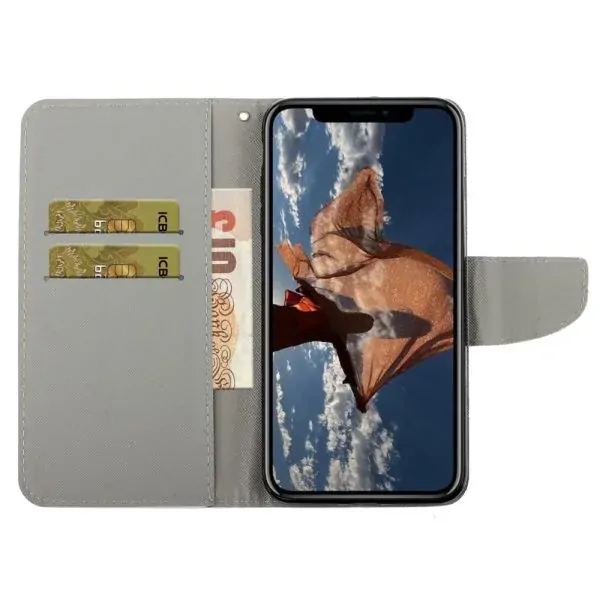Púzdro pre iPhone Xr Kvietka modré