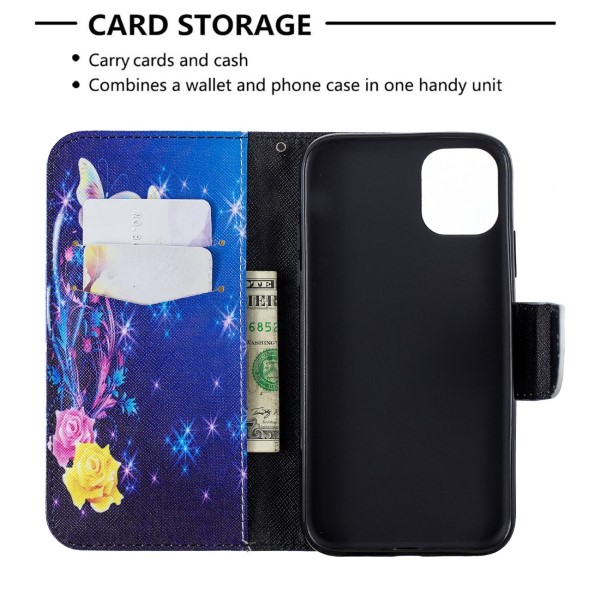 Puzdro pre iPhone 11 Motýle modré