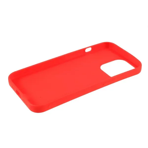 Kryt na iPhone 13 Pro gumový červený