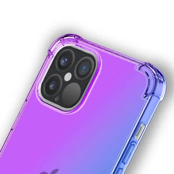 Kryt na iPhone 14 Pro Gradient fialový