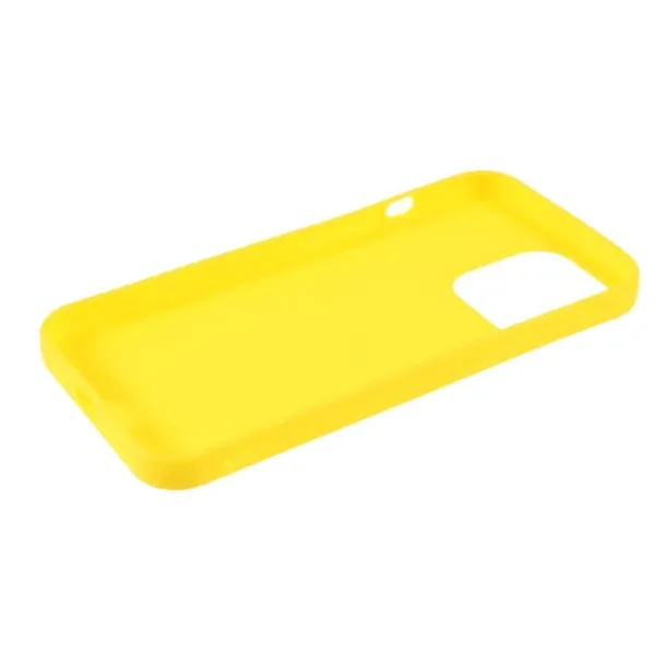 Kryt na iPhone 13 Pro gumový žltý