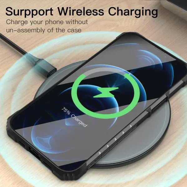 Kryt na iPhone 13 Pro odolný Protective čierny