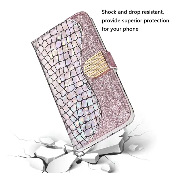 Púzdro pre iPhone 12 Pro Max Glitter ružové