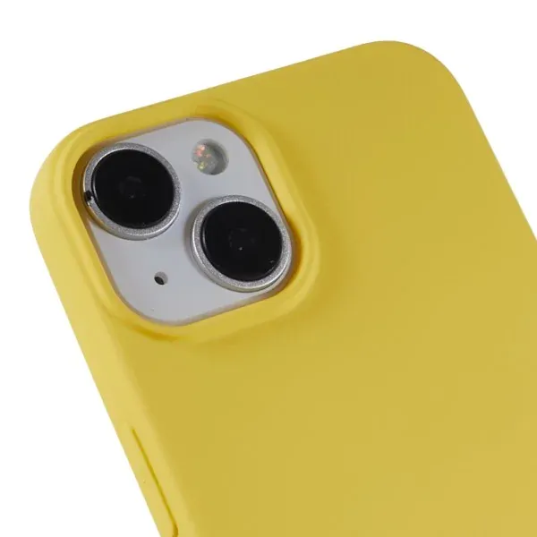 Kryt na iPhone 14 Plus gumový žltý