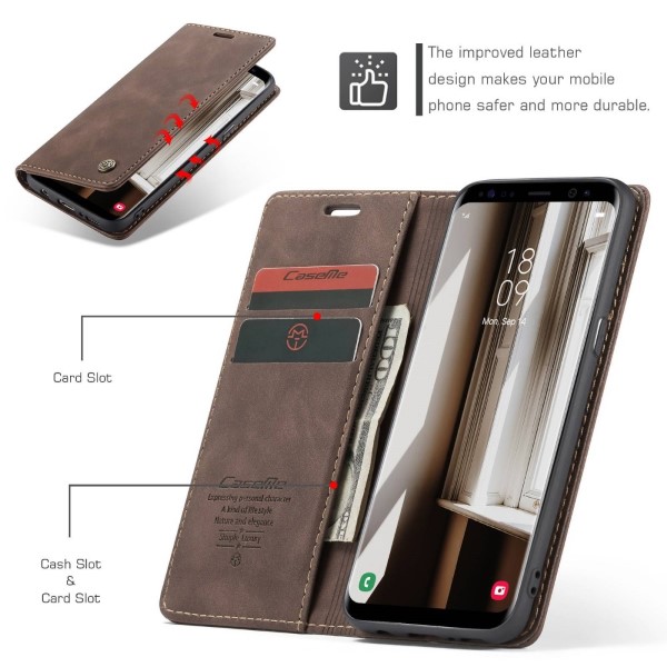 Pouzdro pro Samsung Galaxy S8 CASEME hnědé