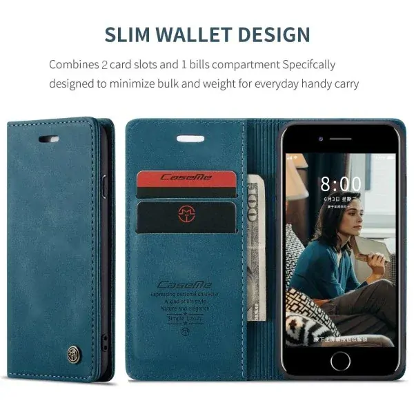 Púzdro CASEME pre iPhone 7 / 8 / SE ( 2020 / 2022 ) modré