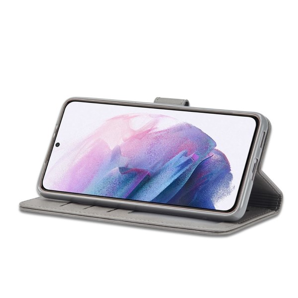 Puzdro LC.IMEEKE pre Samsung Galaxy S21 šedé
