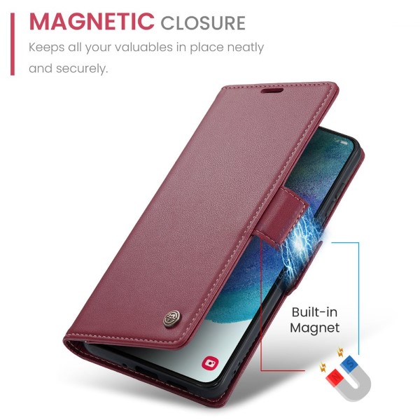 Puzdro na Samsung Galaxy S21 FE CASE smooth červené