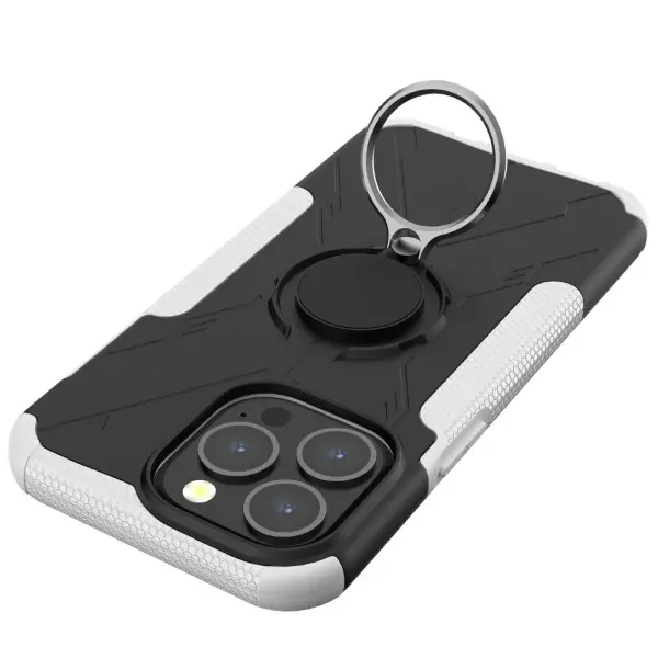 Kryt na iPhone 13 Pro Max odolný Tire biely
