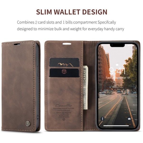 Púzdro na iPhone 14 Plus CASEME hnedé