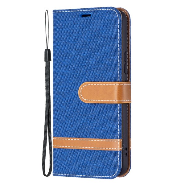 Puzdro na Samsung Galaxy S22 Jeans modré