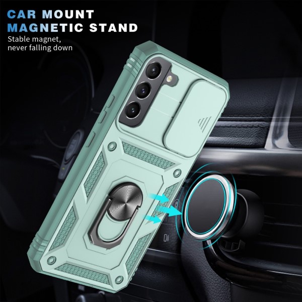 Kryt na Samsung Galaxy S22 Plus odolný s krytom na fotoaparát ružový