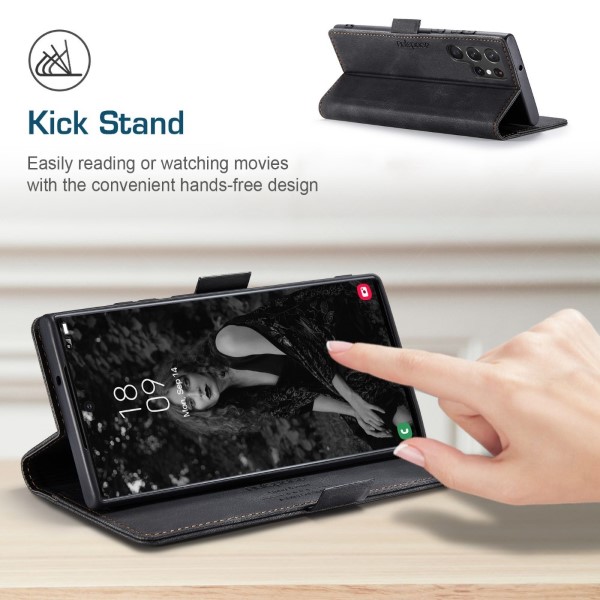 Puzdro na Samsung Galaxy S22 Ultra AUTSPACE čierne