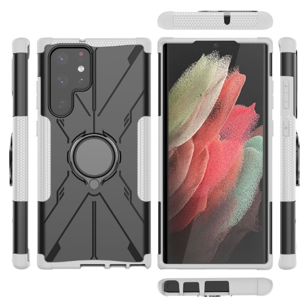 Kryt na Samsung Galaxy S22 Ultra odolný Tire biely