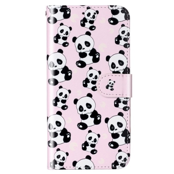 Puzdro na Samsung Galaxy S23 Panda ružové