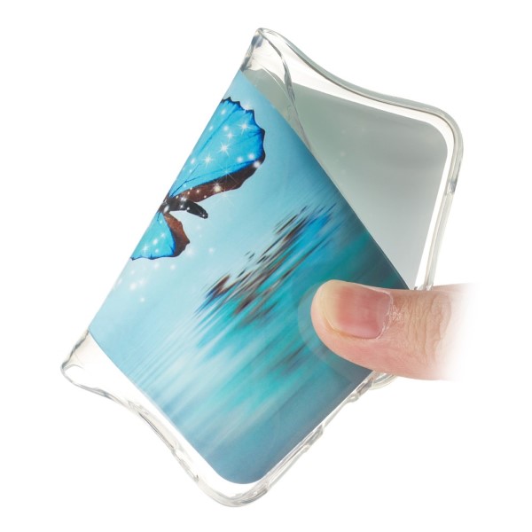 Kryt na Samsung Galaxy S20 svietiaci Motýľ