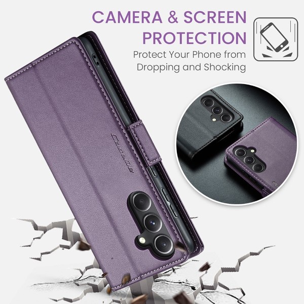 Puzdro na Samsung Galaxy S23 FE CASEME smooth fialové
