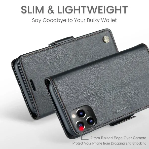 Púzdro na iPhone 11 Pro Max CASEME smooth čierne