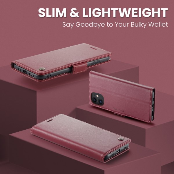 Púzdro pre iPhone 11 CASEME Smooth červené