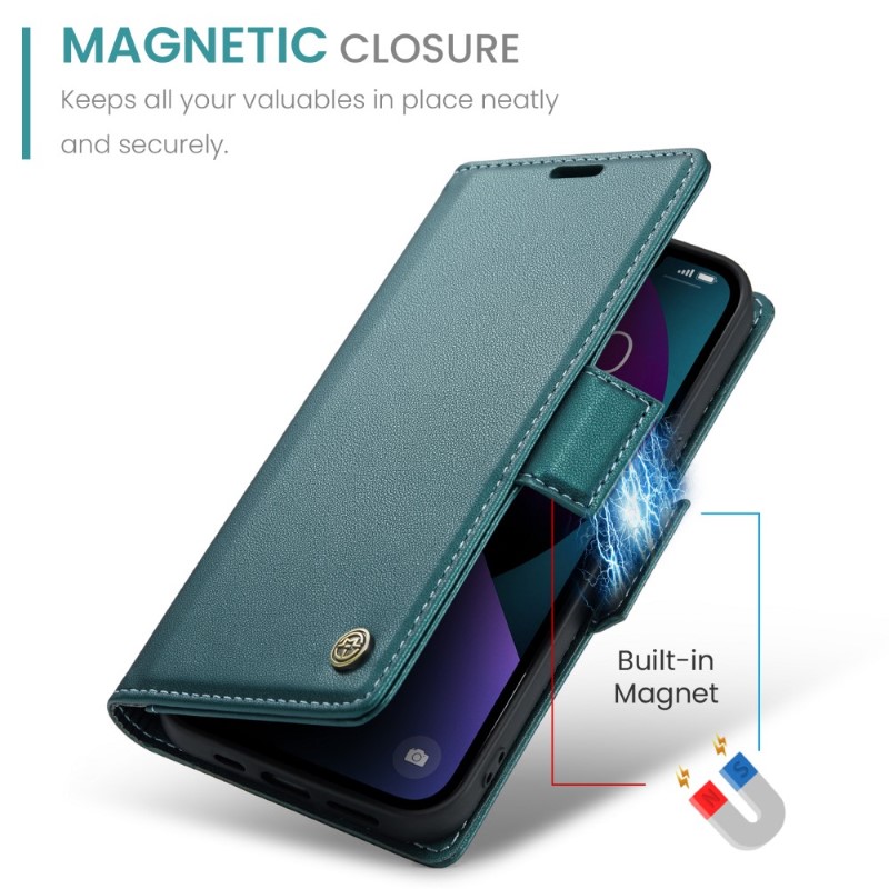 Púzdro na iPhone 15 CASEME Smooth zelené