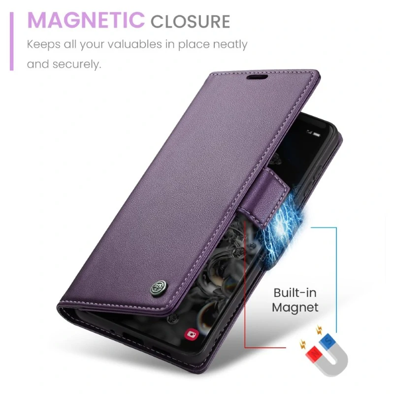Puzdro na Samsung Galaxy S20 Ultra CASEME smooth fialové