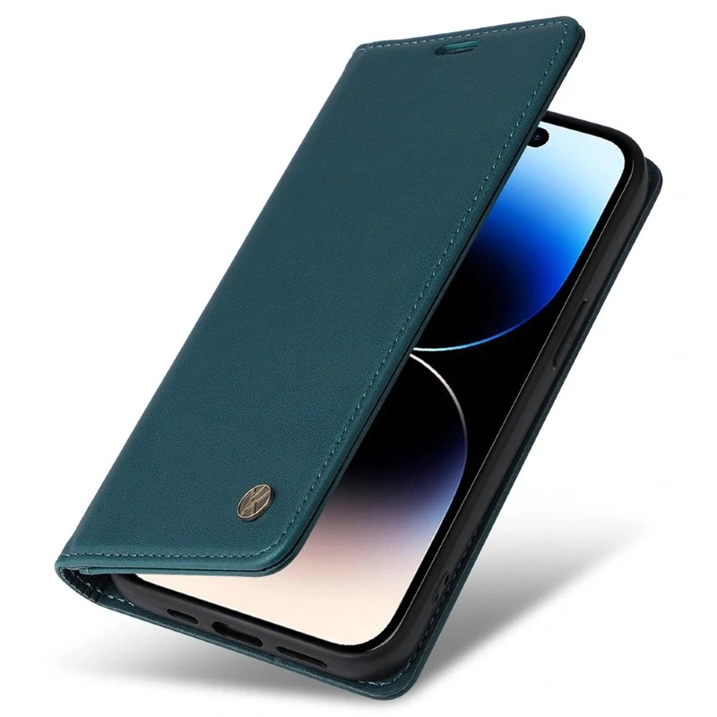 Puzdro na iPhone 15 Pro YIKATU zelené